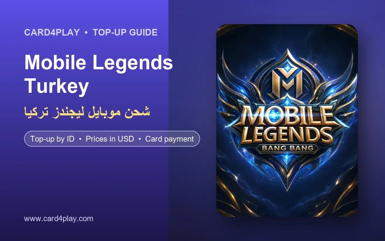 Mobile Legends Turkey Top Up: Diamonds for Turkish-Server Accounts by ID