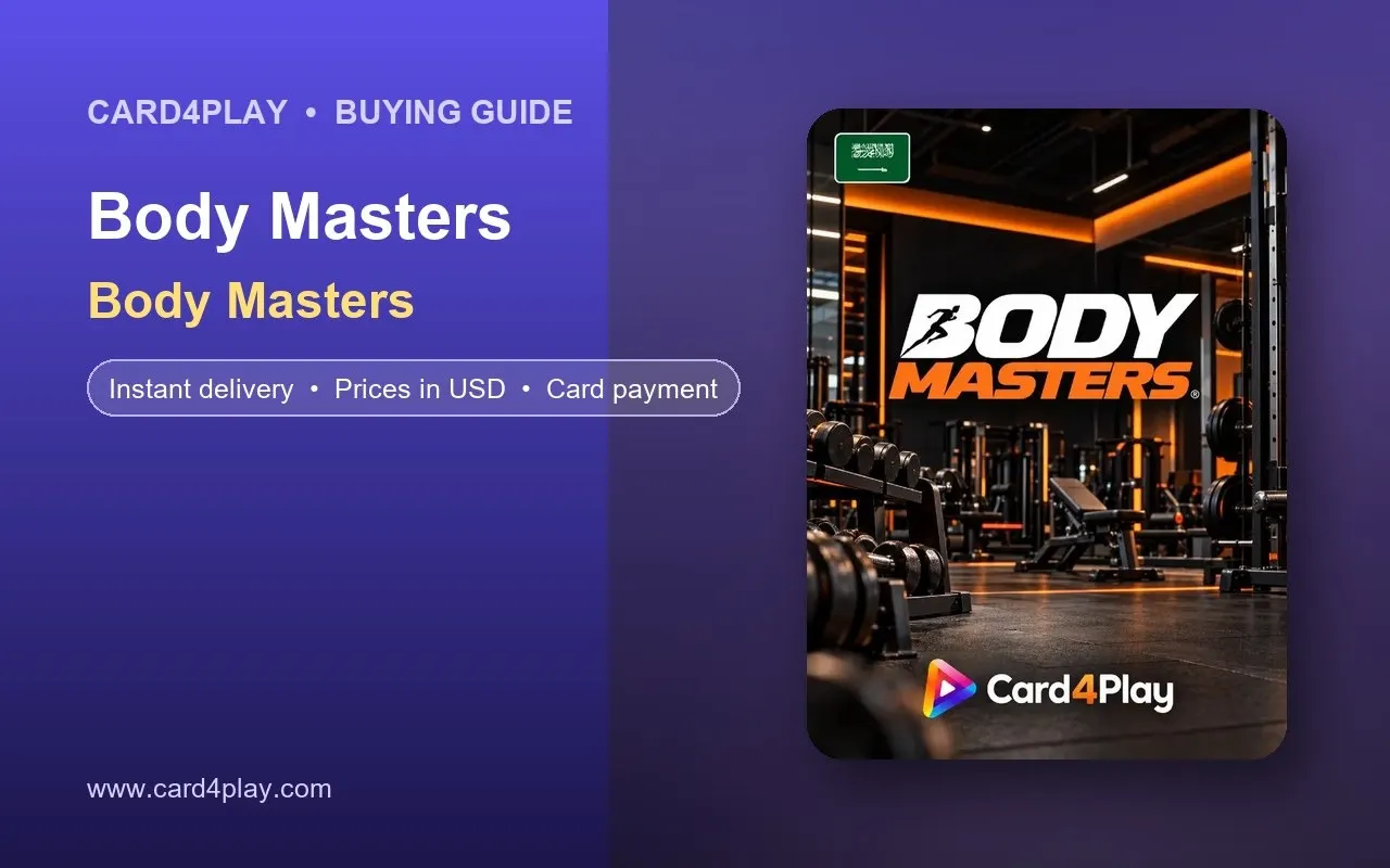 Body Masters Membership Card: SAR Credit, Prices and How to Redeem