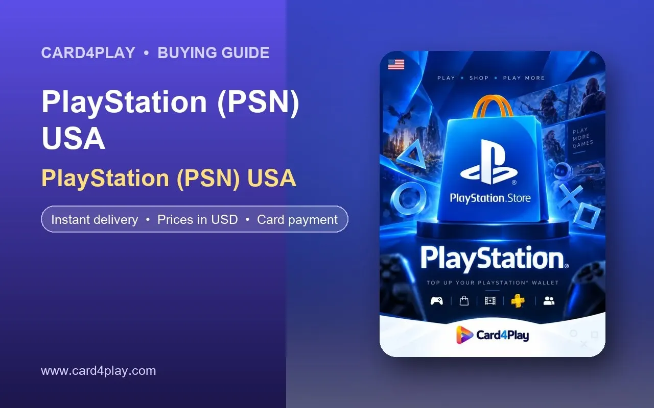 PlayStation PSN USA Gift Card: Prices, Redeem Steps and Buying Guide